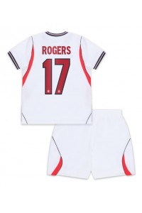 Englanti Morgan Rogers #17 Jalkapallovaatteet Lasten Kotipeliasu MM-kisat 2026 Lyhythihainen (+ Lyhyet housut)